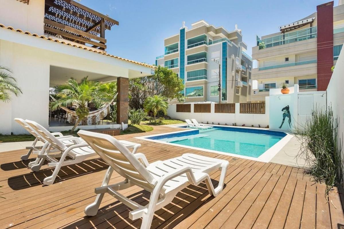 Casa Do Artista A 60M Do Mar, Piscina, 4 Quartos Bombinhas Esterno foto